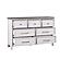 Ambrose Dresser - Antique White & Antique Gray by Homelegance