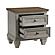 Renton 5pc Queen Bedroom Set  - Brown & Antique Gray by Homelegance