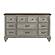 Renton Dresser - Brown & Antique Gray by Homelegance