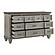 Renton Dresser - Brown & Antique Gray by Homelegance
