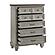 Renton Chest - Brown & Antique Gray by Homelegance