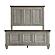 Renton California King Bed - Brown & Antique Gray by Homelegance