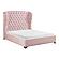 Cameo Eastern King Bed - Pink by Homelegance