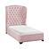 Cameo Twin Bed - Pink by Homelegance