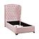 Cameo Twin Bed - Pink by Homelegance