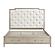 Genoa Queen Platform Bed w/Footboard Storage - Ivory by Homelegance