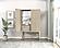 Genoa Bar Cabinet - Ivory by Homelegance