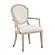 Genoa Arm Chair - Ivory by Homelegance