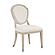 Genoa Side Chair - Ivory by Homelegance