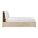 Matteo Queen Platform Bed w/Footboard Storage - Oyster by Homelegance
