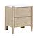 Matteo Nightstand - Light Oak Ceruse by Homelegance