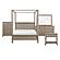 Marceline 5pc Queen Bedroom Set  - Gray Oak by Homelegance