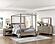 Marceline California King Platform Bed - Gray Oak by Homelegance