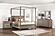 Marceline California King Platform Bed - Gray Oak by Homelegance