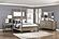 Marceline California King Platform Bed - Gray Oak by Homelegance