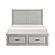 Willowbrook Queen Platform Bed w/Storage Footboard and Side Rails - Light Gray by Homelegance