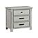 Willowbrook Nightstand - Light Gray by Homelegance