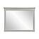 Willowbrook Mirror - Light Gray by Homelegance