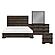 Acworth 4pc Queen Bedroom Set  - Brownish Gray by Homelegance