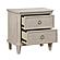 Leander Nightstand - Light Brownish Gray by Homelegance