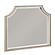 Leander Mirror - Light Brownish Gray by Homelegance
