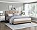 Newberry Queen Platform Bed - Light Brown by Homelegance