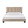 Newberry Queen Platform Bed - Light Brown by Homelegance
