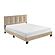 Newberry Queen Platform Bed - Light Brown by Homelegance