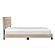 Newberry Queen Platform Bed - Light Brown by Homelegance