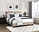 Newberry Full Platform Bed - Light Brown by Homelegance