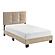 Newberry Twin Platform Bed - Light Brown by Homelegance