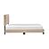 Newberry Twin Platform Bed - Light Brown by Homelegance