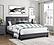 Newberry Queen Platform Bed - Dark Gray by Homelegance