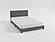 Newberry Queen Platform Bed - Dark Gray by Homelegance