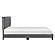 Newberry Queen Platform Bed - Dark Gray by Homelegance