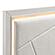 Asteria Eastern King Bed - Ivory by Homelegance