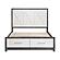 Rowan 4pc Queen Bedroom Set  - Ivory & Gray by Homelegance