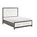 Rowan 4pc Queen Bedroom Set  - Ivory & Gray by Homelegance