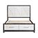 Rowan 5pc Queen Bedroom Set  - Ivory & Gray by Homelegance