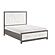 Rowan 5pc Queen Bedroom Set  - Ivory & Gray by Homelegance