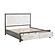 Rowan California King Platform Bed w/Footboard Storage - Ivory & Gray by Homelegance