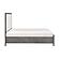 Rowan Eastern King Platform Bed w/Footboard Storage - Ivory & Gray by Homelegance