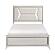 Audra California King Bed - White by Homelegance