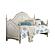 Cinderella Daybed - Antique White w/Gray  by Homelegance
