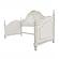 Cinderella Daybed - Antique White w/Gray  by Homelegance