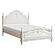 Cinderella Queen Bed - Antique White w/Gray  by Homelegance