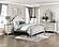 Cinderella Queen Bed - Antique White w/Gray  by Homelegance
