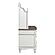 Cinderella Writing Desk - Antique White w/Gray  by Homelegance