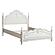 Cinderella 4pc Queen Bedroom Set  - Antique White w/Gray  by Homelegance