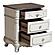 Cinderella Nightstand - Antique White w/Gray  by Homelegance